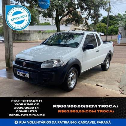 FIAT STRADA 1.4 MPI HARD WORKING CE 8V FLEX 2P MANUAL